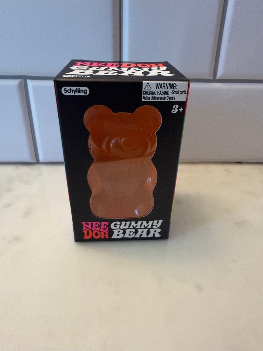 Needoh Gummy Bear-Alright Orange